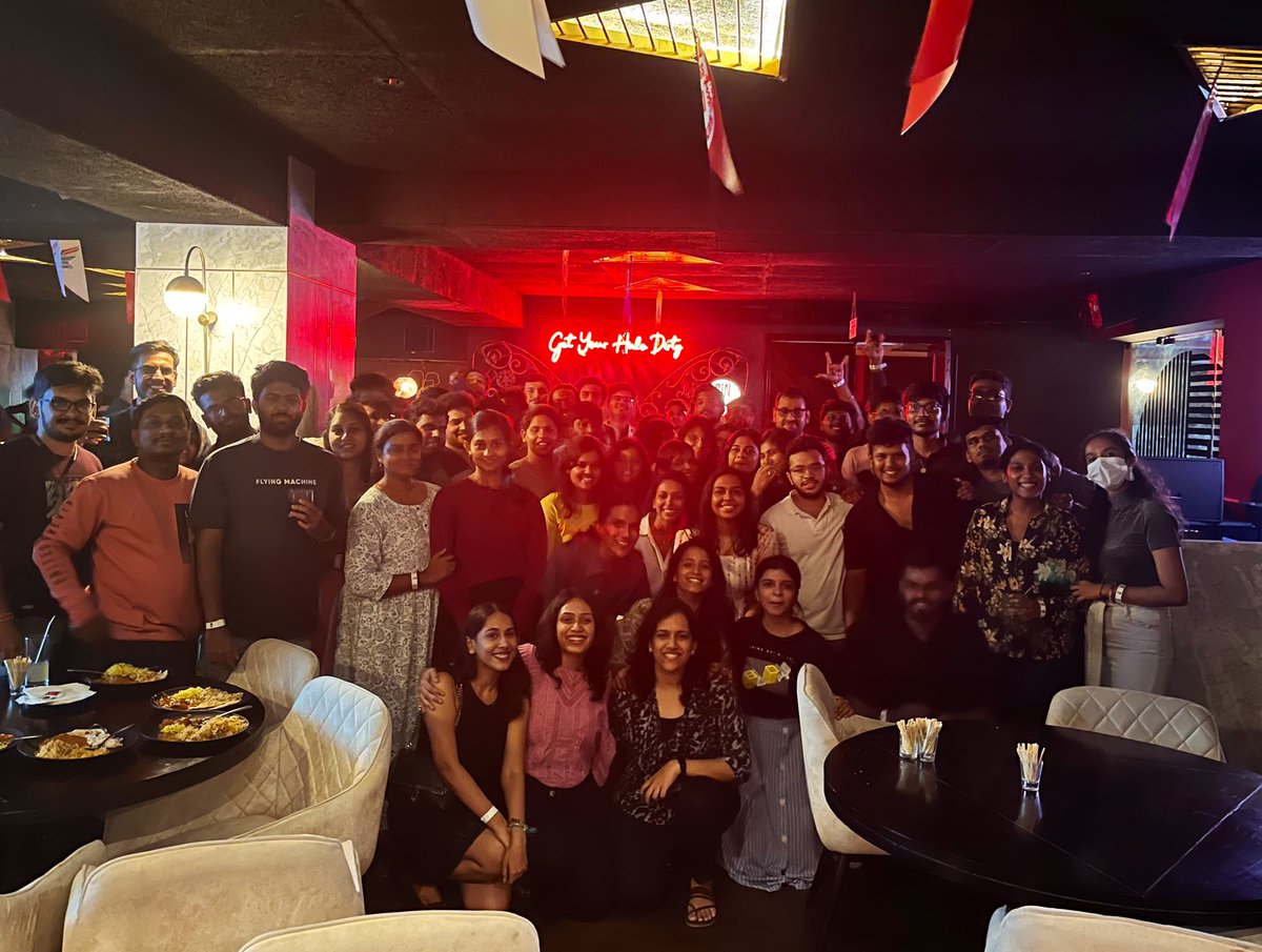 MadStreetDen's tweet photo. Friyay takes on a whole new meaning when you’re a #MADster 🔥
We work hard and we party even harder! 🪩
#MADInternWeek🎓 https://t.co/RR9PnA9gI2