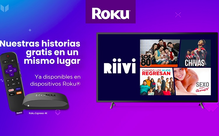 PRODU's tweet photo. Plataforma chilena gratuita de streaming Riivi llega a Roku en LatAm. 💻📱 https://t.co/AAjWtWK00B https://t.co/3vjC5t89u3