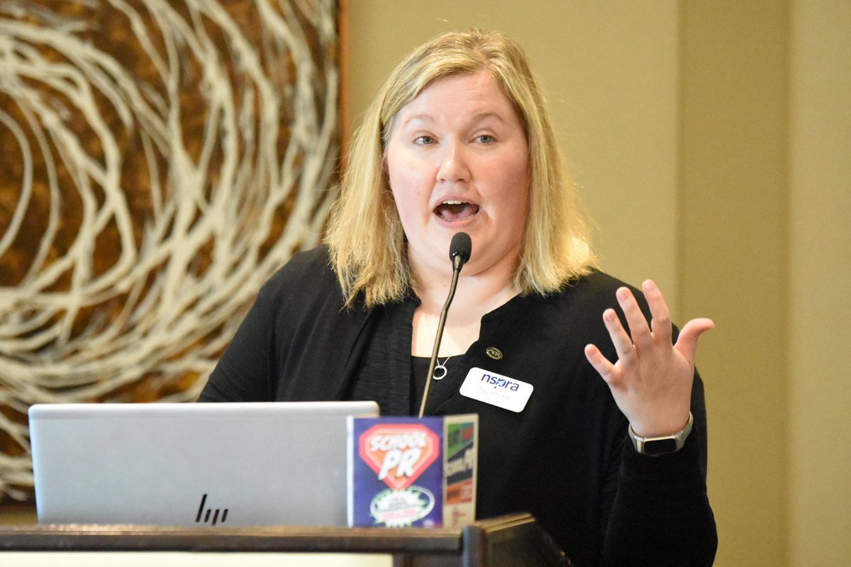 NP_Lifetouch's tweet photo. @tjentz you are such a talent and treasure for these school communications leaders! Your 10-80-10 is spot on!!! Thank you for giving us AIR! ๐ @NSPRA #NESPRA @CTAssocBdsofEd @cateked @MegjoVT @LisaSteimer @Peter09809723 https://t.co/NSBoCWv0DC