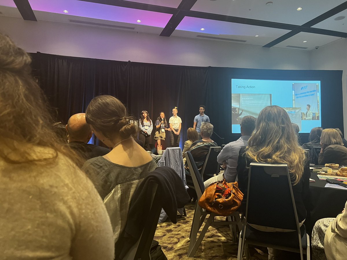 #noiie2023 The power of children sharing their knowledge! #sd27