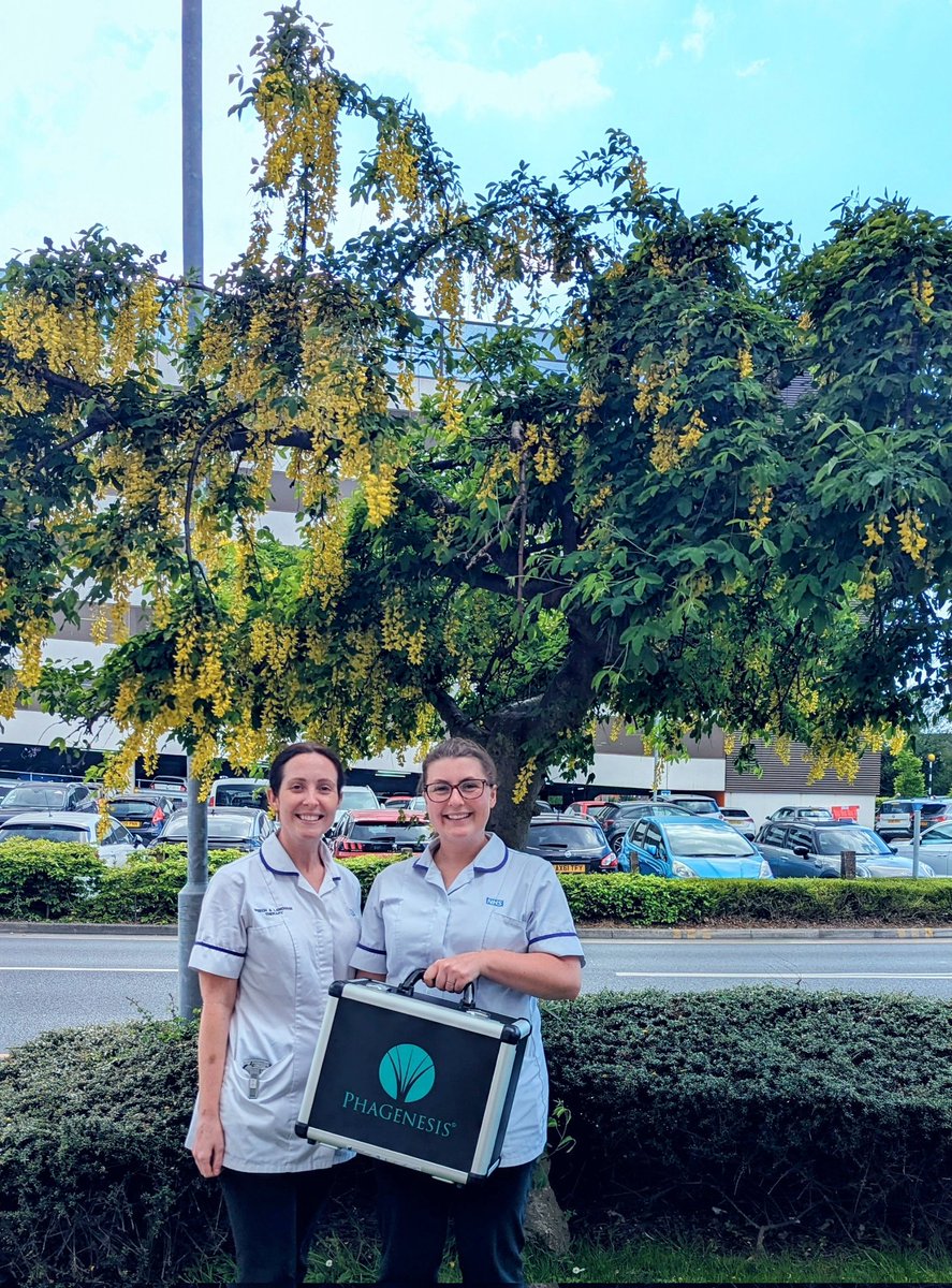 Exciting day with <a href="/OxoSLT/">REBECCA OXTOBY</a> @Phagenesis completing part 2 of our Pharyngeal Electrical Stimulation trial 🗣️<a href="/abisouthSLT/">Abi South</a> <a href="/BlackpoolHosp/">NHS Blackpool Teaching Hospitals 💙🌈</a> 
Striving to improve outcomes for patients with oropharyngeal dysphagia <a href="/BTHTherapies/">Nick Lane</a> <a href="/AnnekaBTH/">Anneka Edmondson</a> <a href="/BTHCSS/">CSSDivisionBVH</a> <a href="/GeorgeTherapies/">George Rogers</a> <a href="/gretagarnett29/">Greta Garnett</a>