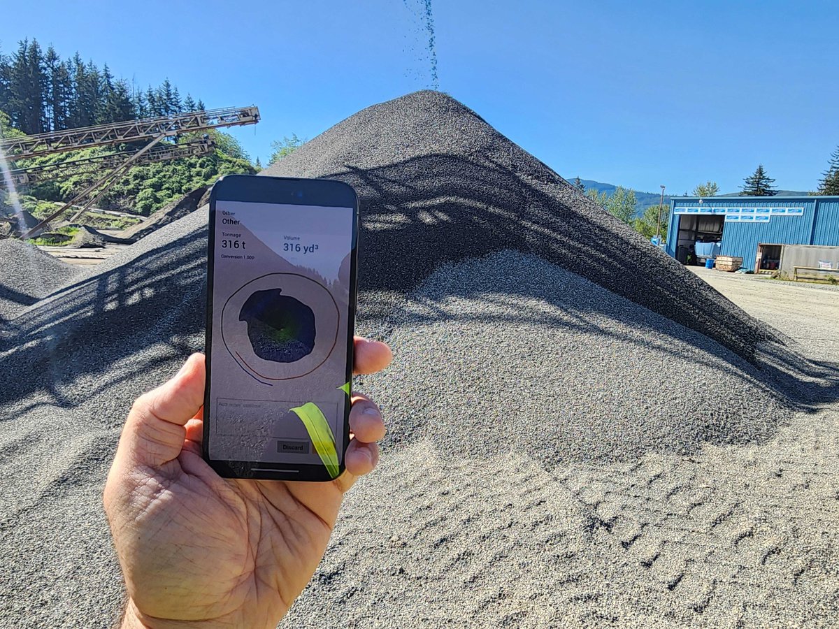 iPhone app testing day! Multiple team members are in the field today testing <a href="/SRMeasure/">SR Measure</a> 4.0. This is the biggest update in years for our Enterprise users. Stay tuned for the big release announcement!

#mining #concrete #buildingmaterials