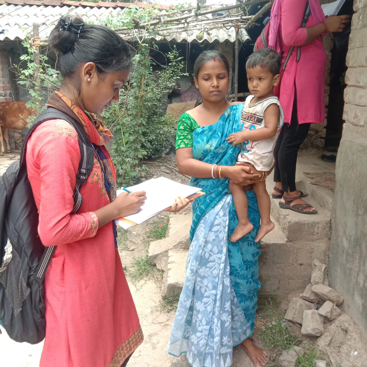 NssMoyna's tweet photo. Survey of Youth who are not in formal Education nor in regular employment at Purbba Dakshin Moyna.@_NSSIndia @ConnectingNss  @rdnss_kolkata @VidyasagarNSS @CollegeMoyna @YASMinistry https://t.co/PEzENXdvNp