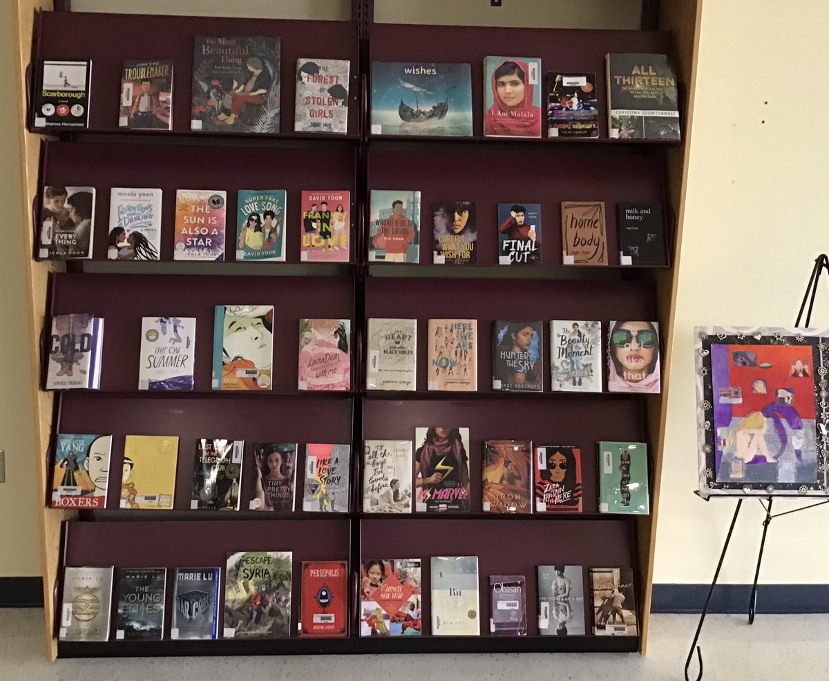 JMSS_Library's tweet image. Featuring authors of Asian descent for the rest of #AsianHeritageMonth @lkdsblibraries @LKDSB