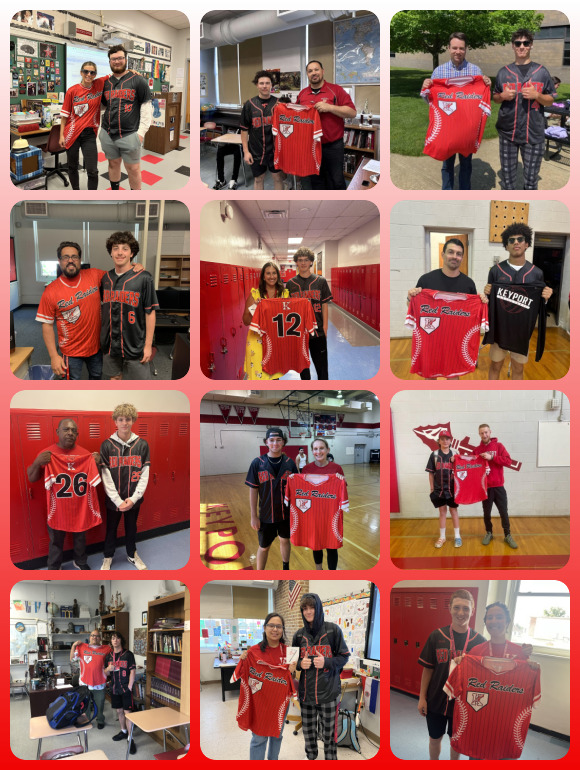 We might have only been able to share with 12 teachers. However, the Keyport Baseball team wants to thank ALL of the Keyport Teachers for always pushing us to be our best!

Ending the week off and sharing our Jersey with our favorite teachers.

Happy Teacher Appreciation Week!