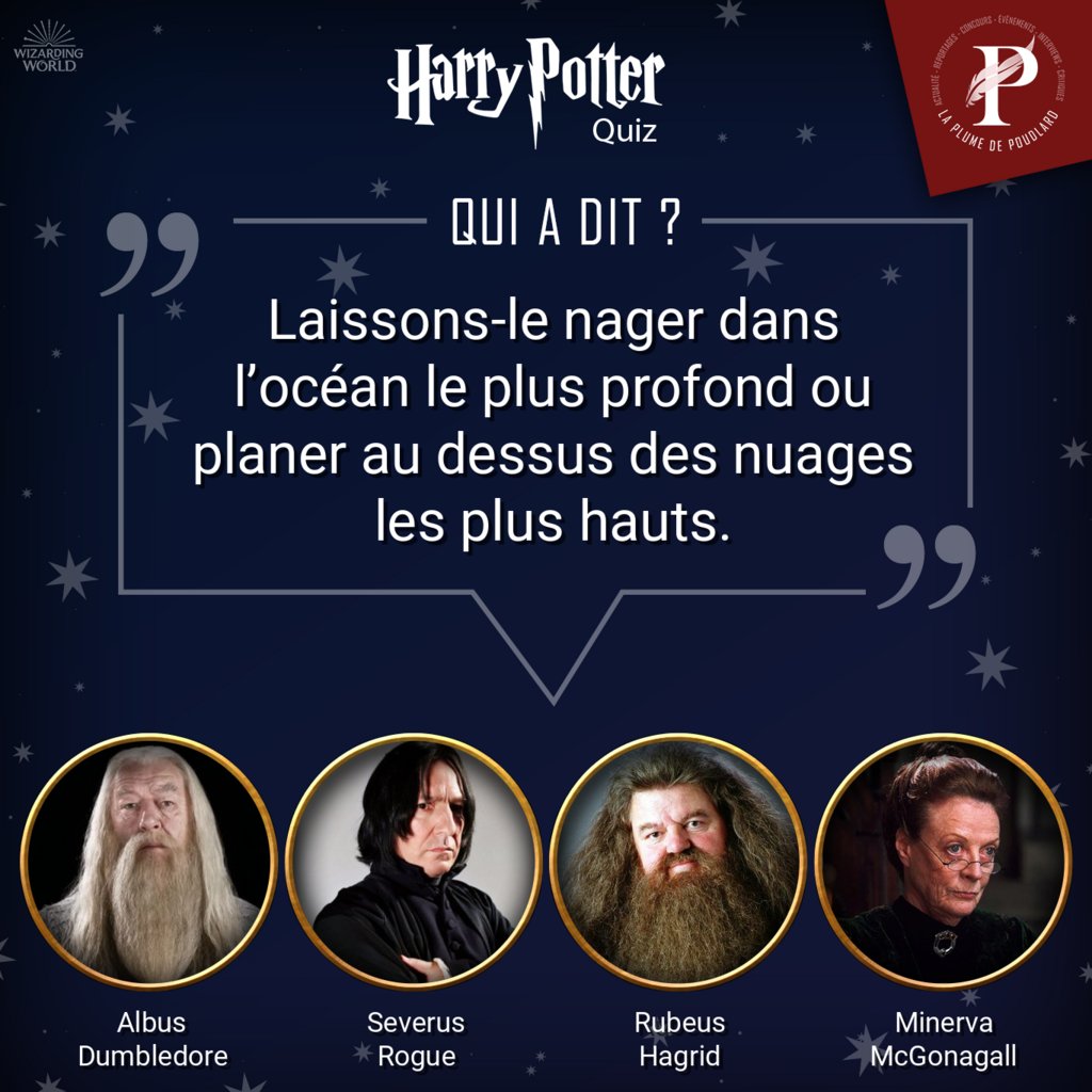 LaPlumePoudlard's tweet photo. [Harry Potter Quiz - Qui a dit ?]

Quel personnage à dit la phrase dans l'image ? 
A vous de jouer !

Rendez-vous demain en story Insta et Facebook pour découvrir la réponse !

#HarryPotter #QuiADit #Quiz #JKRowling #OnJoueEnsemble #WizardingWorld #LaPlumeDePoudlard https://t.co/7MiLXUx9vw