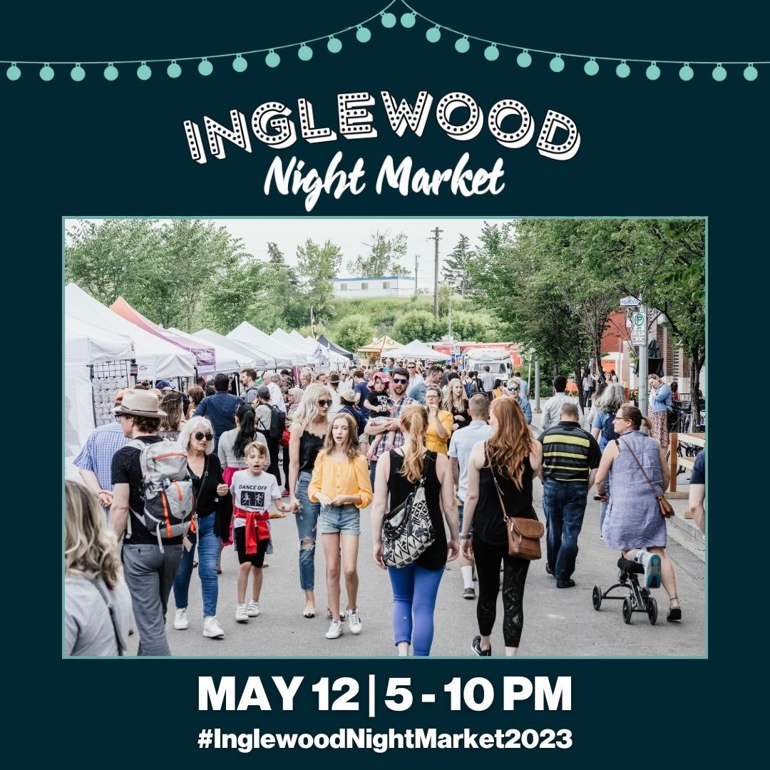 Hey Calgary ! Come catch us at #InglewoodNightMarket2023 it’s time to have lots of fun and delicious food from#yycfoodtrucks