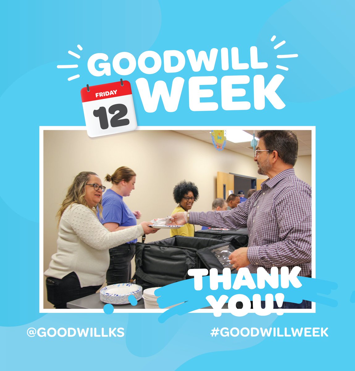 Our Administrative Staff includes Accounting, Development, Human Resources, Marketing and our Retail Leadership. This group of individuals does a lot of work behind the scenes as well within our organization. Thank you, Administrative Staff for everything you do! #GoodwillWeek