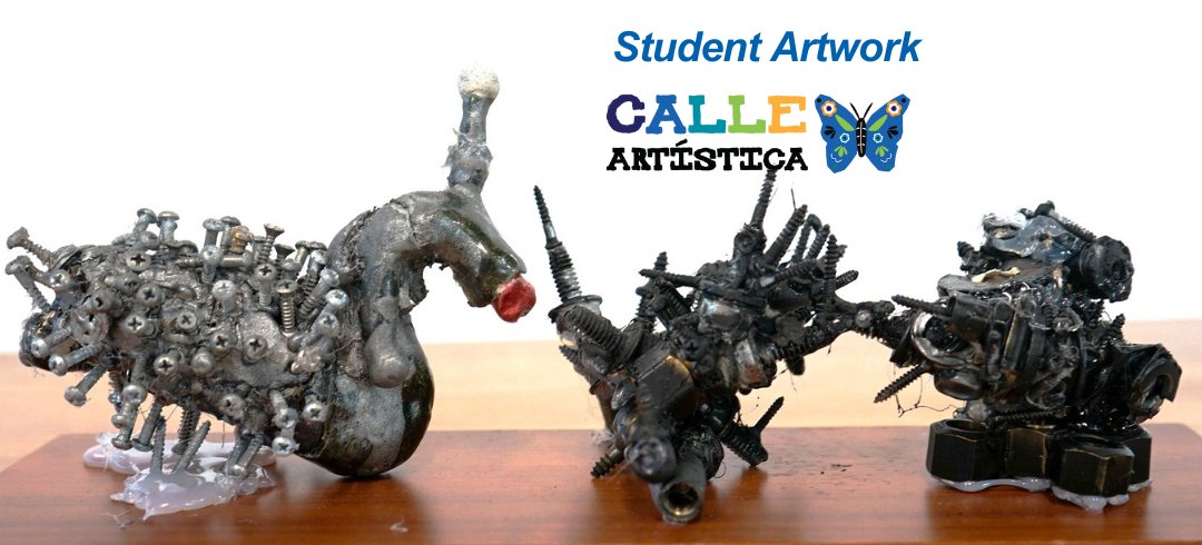 Three dimensional work is a part of the student artwork at Calle Artística, art auction and fundraiser for NewSpring! 
Buy your ticket soon and help support NewSpring students and programs! Wednesday, May 24th, 6-9PM newspringcenter.org/studentartauct…