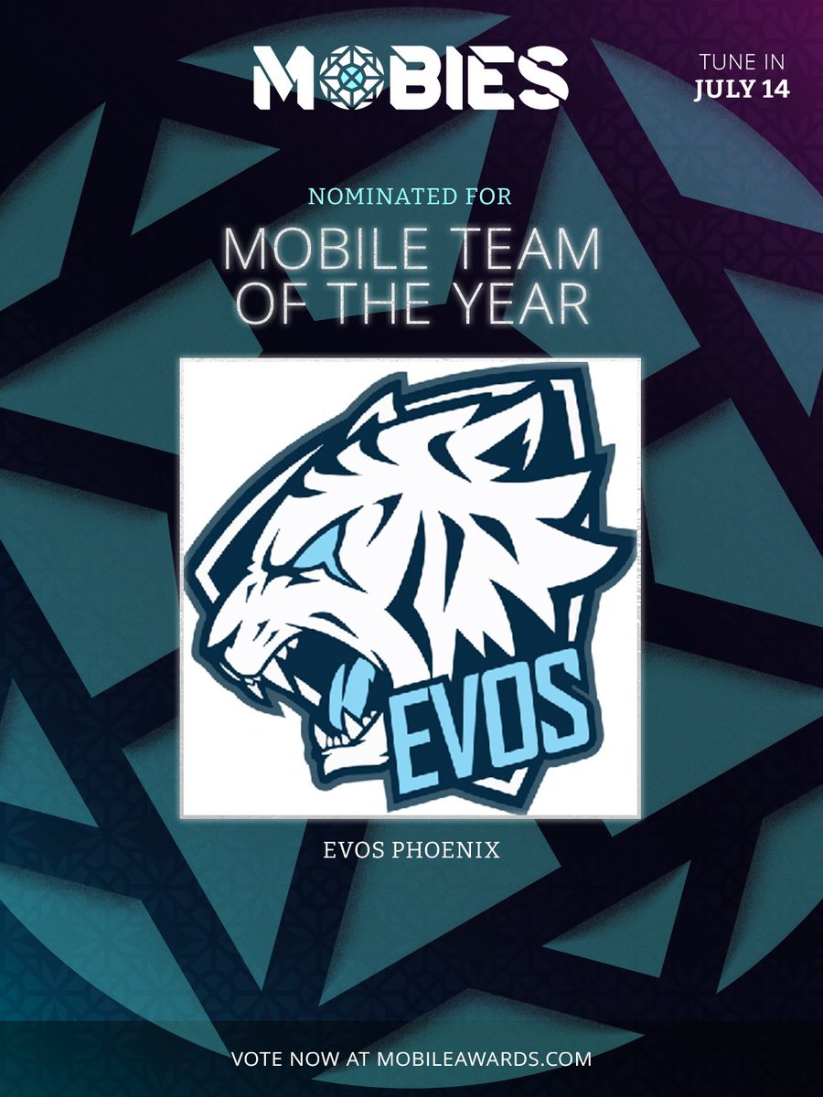 mobiesawards's tweet photo. Your finalist, #EVOSPhoenix, is up for the Mobile Team of the Year award. But can they count on you to help them win?

✅ Vote now! LINK IN BIO

MOBIES 2023 - July 14th | Los Angeles https://t.co/QFzHfNG1N0