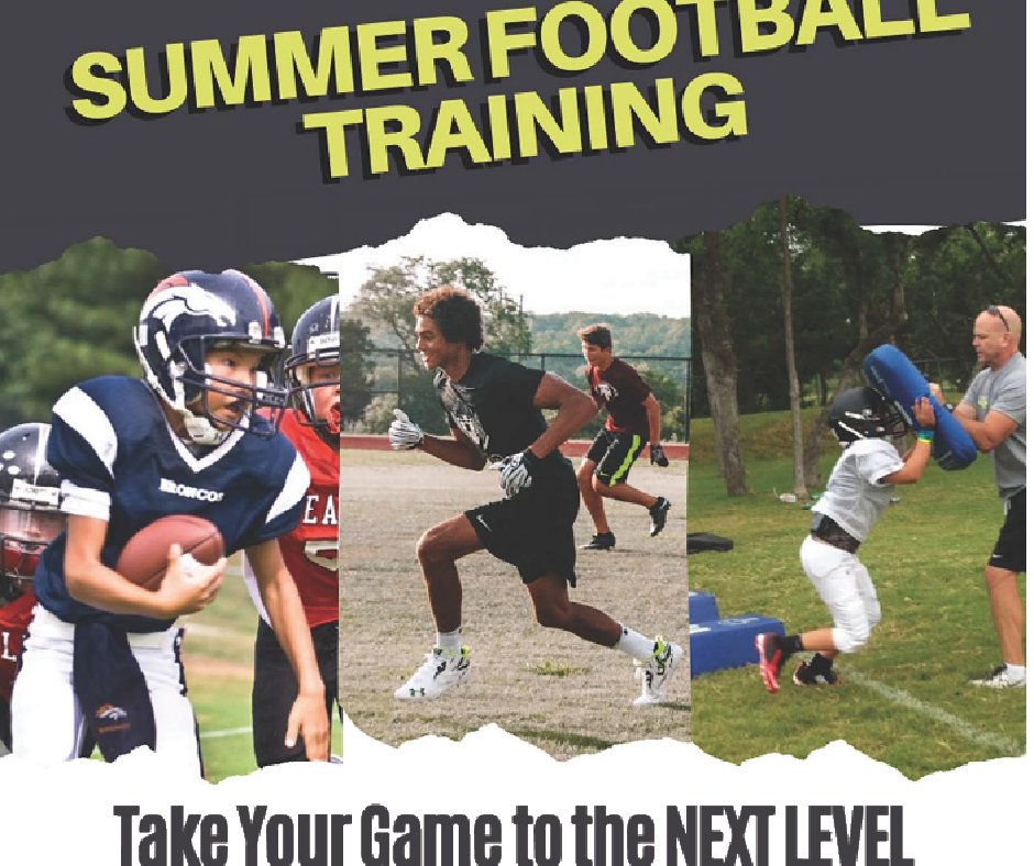Check Out 1UP's Summer Football Camps! Limited Spots! Tackle Football, QB/WR Clinic, Position Skills Training, Lineman, Defensive Back, Flag. 1upsport.com/camps

conta.cc/3I47pdz