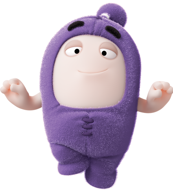 DailyPurpule's tweet image. Today&apos;s purple character of the day is Jeff from Oddbods
#OneAnimation