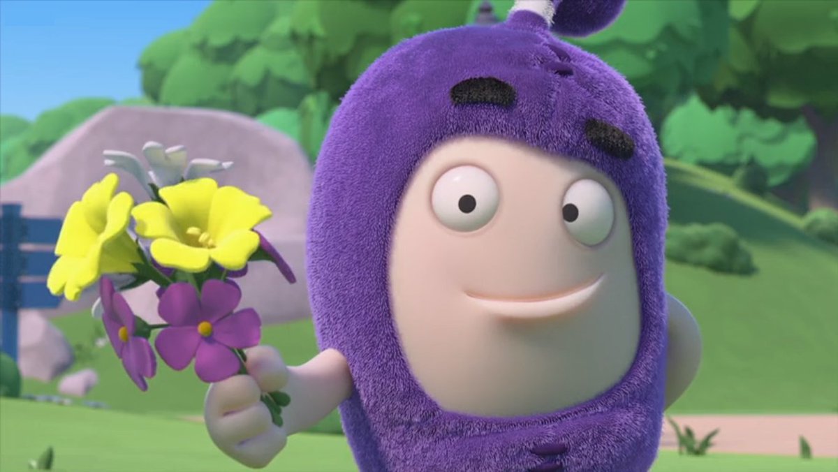 DailyPurpule's tweet image. Today&apos;s purple character of the day is Jeff from Oddbods
#OneAnimation