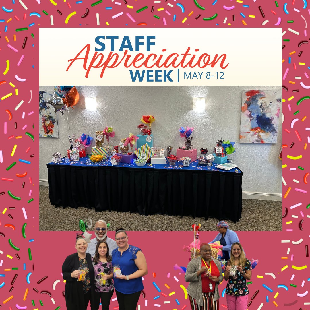ATCTechCollege's tweet image. From sweet treats to ATC treasures to games on the patio, Staff Appreciation Week 2023 has been spectacular!  

#AppreciationWeek #ATC
