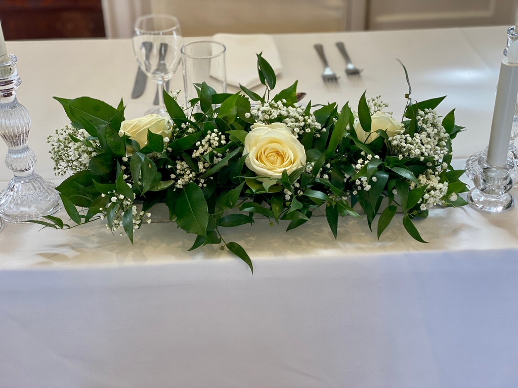 Botanicals are very much entrend for this years wedding florals. 

Lush greenery, gorgeous creamy roses creates  a timeless look that will grace your venue 

#weddingstylists  #Botanicalweddingtheme  #weddinginspiration #weddingtrends  #botanicalwedding #weddinggreens