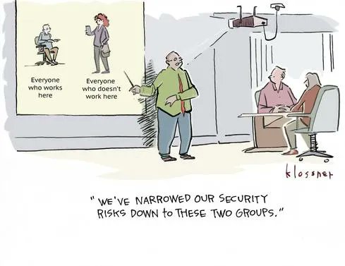 Foresite_Cyber's tweet photo. Intentional or not, most data breaches start from inside an organzation which is why cybersecurity training, along with active monitoring and alerting, are crucial for businesses of all sizes. #cybersecurity #RiskManagement https://t.co/mXyt0Yld9X