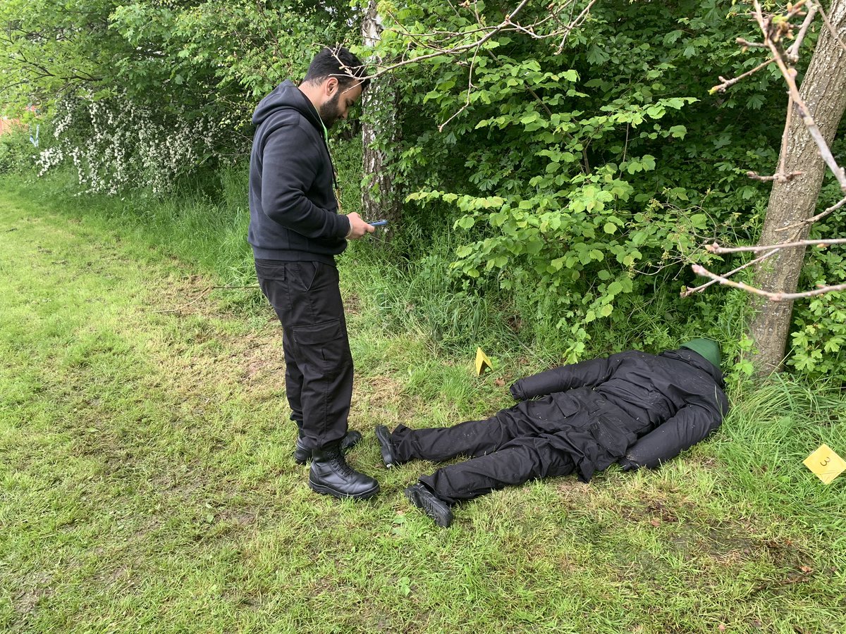 Level 3 students carried out their Unit 18 Criminal Investigation Procedures and Practice, crime scene management, assessment today. Some excellent practical work, and many lines of enquiry identified 🔍