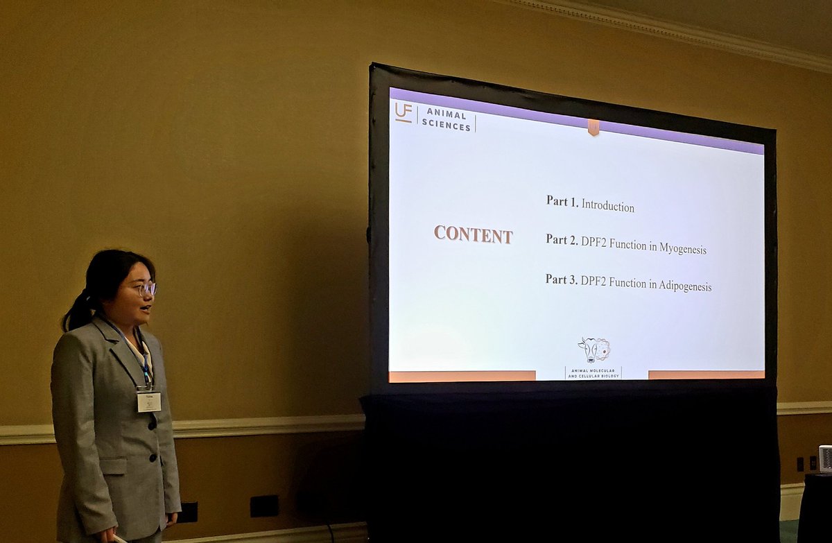 Discussion on brown fat, prolactin, bacterial growth, muscle development and stem cells all in the first session of the annual #AMCB symposium.