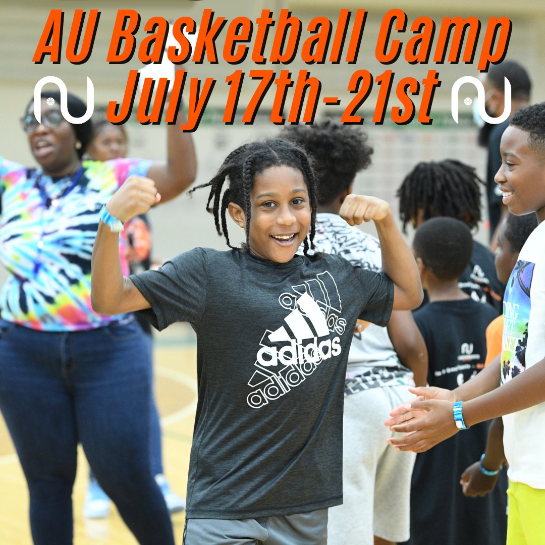 Save the dates! AU basketball camp will be from July 17th-21st this year. We are so excited to get back on the court with you all. Sign up information coming soon!