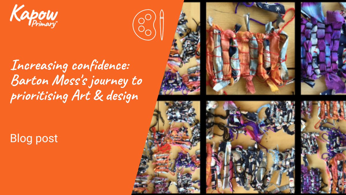 kapowprimary's tweet photo. Do you lack confidence in teaching #Primaryart? 

This new blog shows how @BartonMossCPS transformed #Artanddesign into an exciting, creative and inspiring curriculum with clear skills progression across the school.

Read the post here: https://t.co/L3rxrMJBCV

#Edutwitter https://t.co/xv31yfk1k2