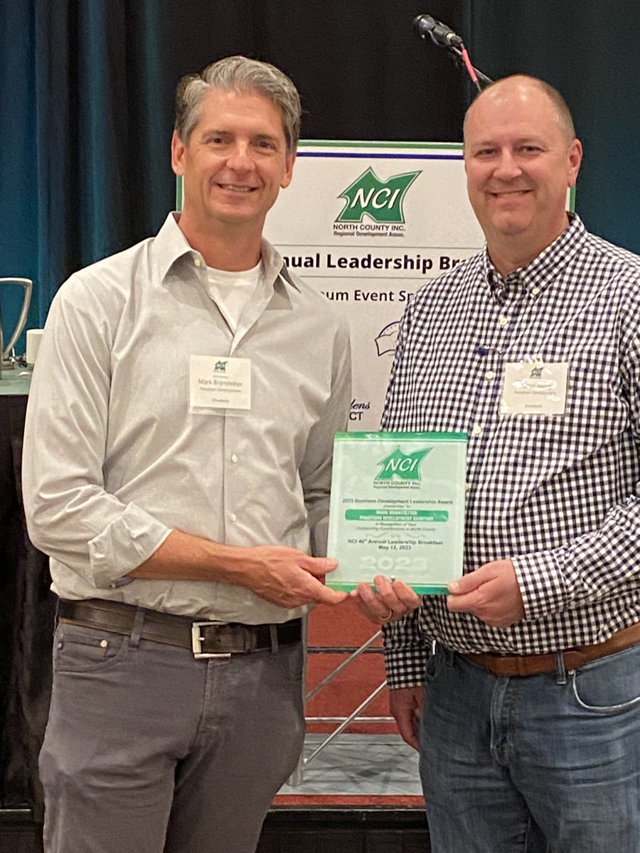 We celebrate former Hazelwood City Councilmember Mary Singleton along with Mark Branstetter and Daren Aldag of <a href="/PanattoniTweets/">Panattoni</a> for deserved recognition at today's <a href="/NorthCounty_Inc/">NorthCountyInc.</a> Leadership Breakfast. <a href="/HazelwoodPD/">Hazelwood, MO Police</a>