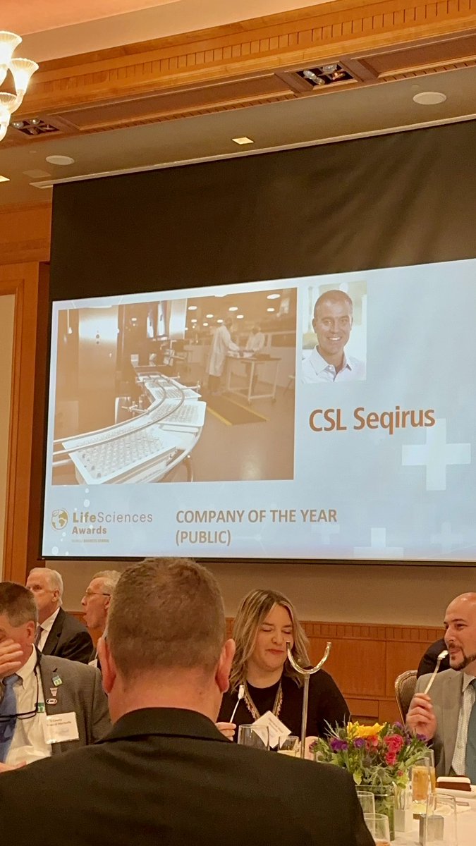 HSEconDev's tweet photo. Congratulations to @CSL ! Today we attended a reception to celebrate one of our own in @CSL Seqirus, being recognized as a 2023 Life Science Award winner by @TriangleBIZJrnl for Company of the Year. We are proud to have them in our community.!#HollySprings #EconDev #biotech https://t.co/5p9jQVB3SZ