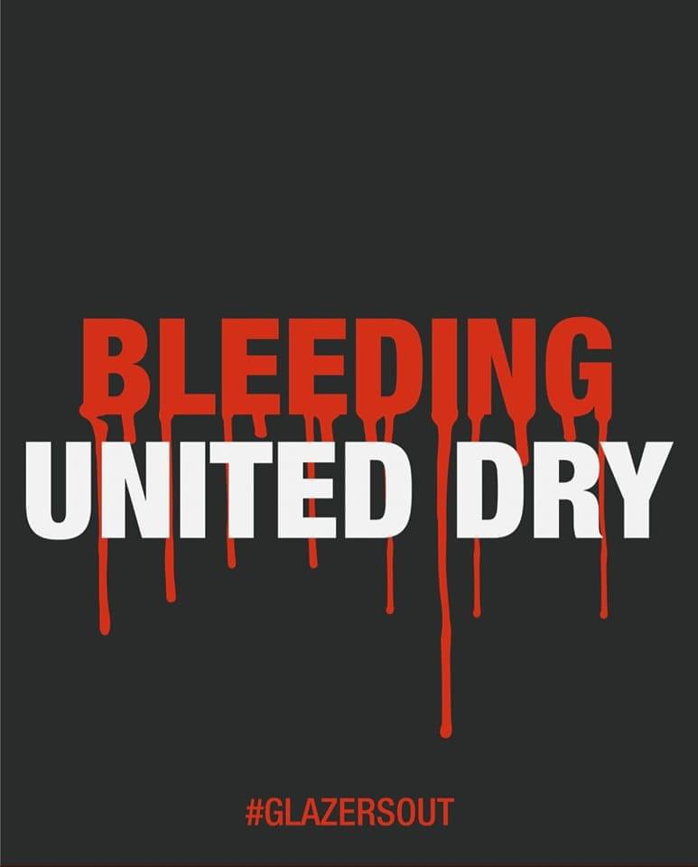 The Glazers are bleeding United Dry. 🔰

#GlazersOut #loveunitedhateglazers