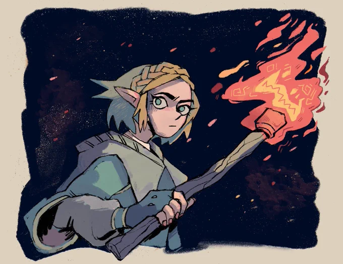 #ZeldaTearsOfKingdom she's HEREEEEE
