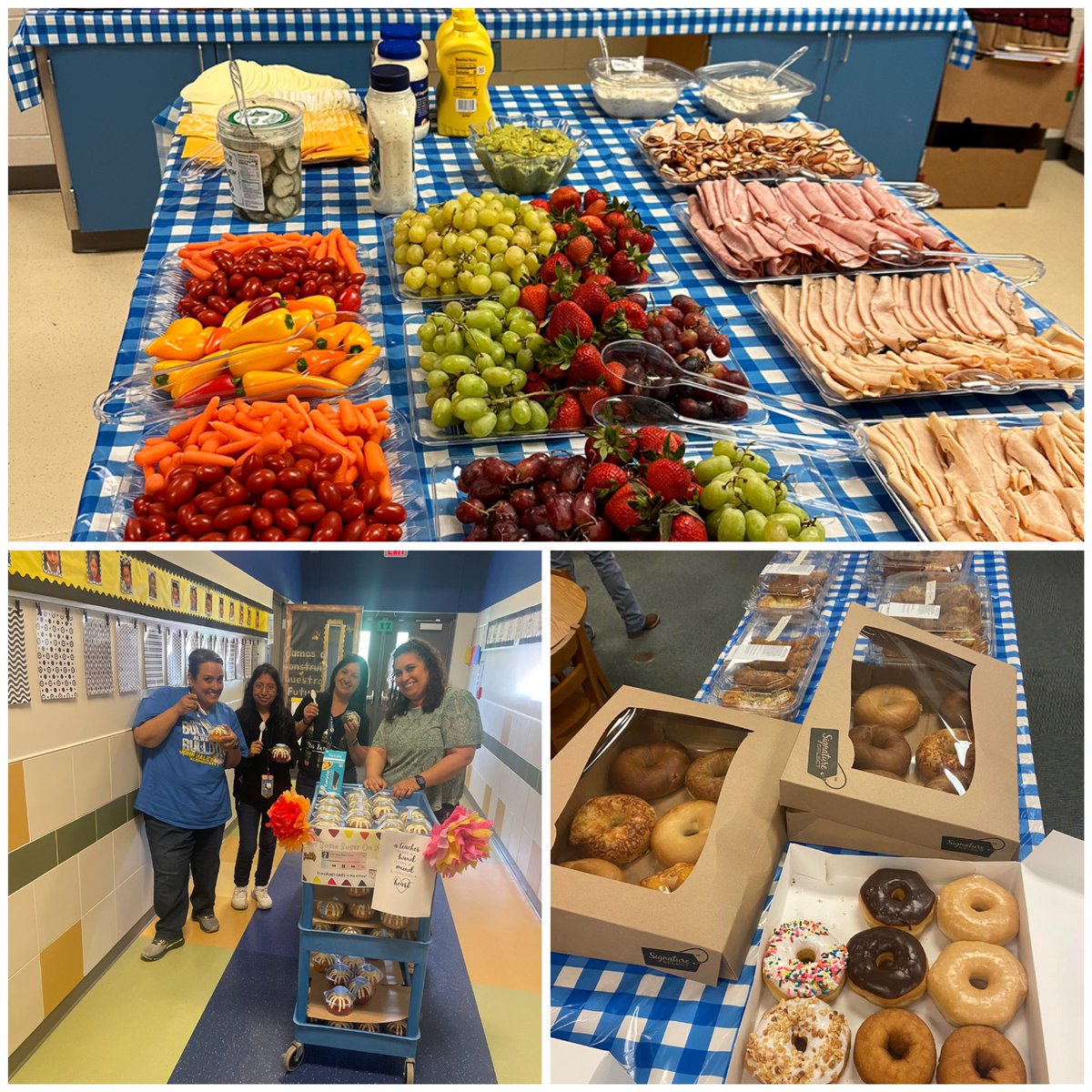 Breakfasts, lunches, and bundts!! Thank you <a href="/JHaleyBulldogs/">John Haley Elementary</a> admin for a wonderful week of appreciating us!