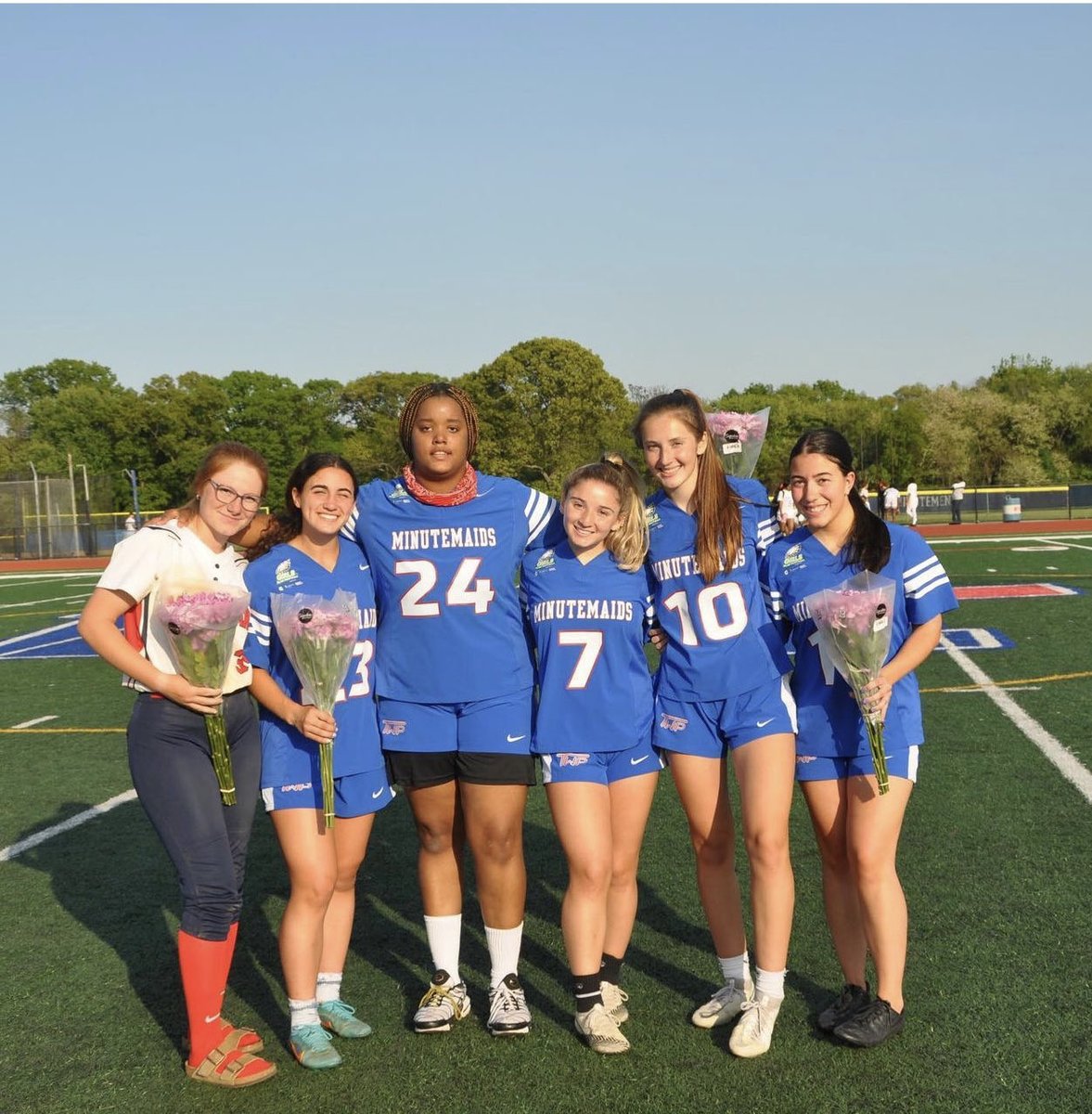 Congratulations to our Minutemaid Flag Football Seniors on a historic first season as a club sport 🏈

TCC semifinal games at WTHS on Saturday May 13 at 3 pm. Minutemaids take on Kingsway 🏈

Thank you ⁦<a href="/Eagles/">Philadelphia Eagles</a>⁩ for the support of our programs across South Jersey !