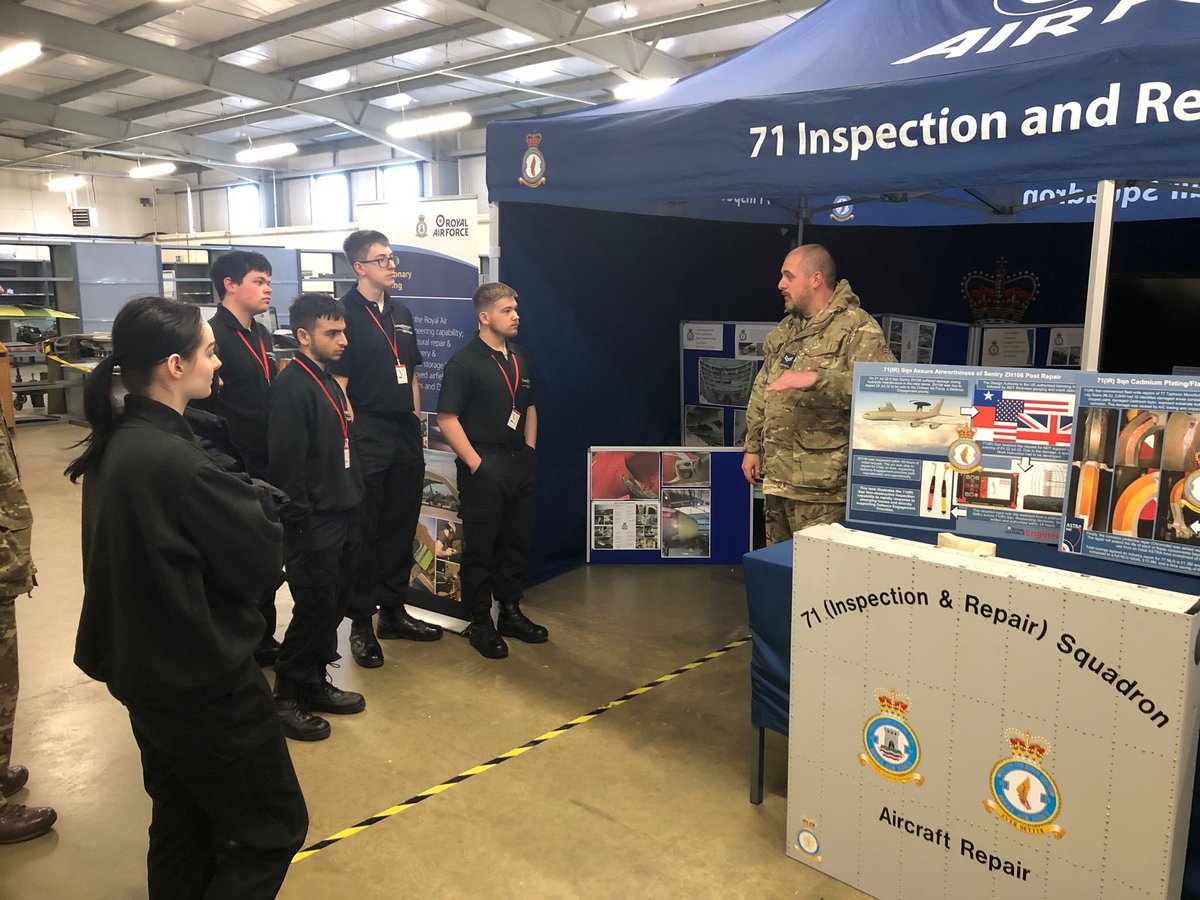 Students from a range of curriculum area’s recently had the opportunity to visit <a href="/RAF_Wittering/">RAF Wittering</a> where they had the opportunity to learn about careers and opportunities available in the <a href="/RoyalAirForce/">Royal Air Force</a> <a href="/RAF_Recruitment/">RAF Recruitment</a>