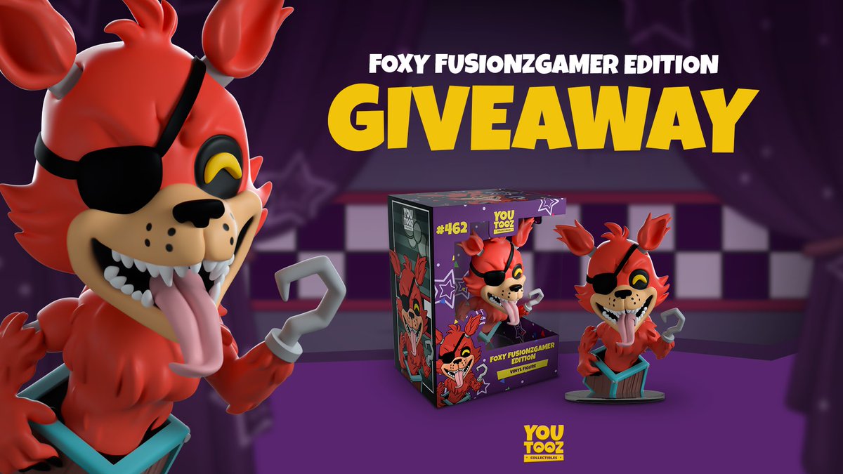 FusionZGamer's tweet photo. My NEW figure is releasing on MAY 16TH!! RT + follow @youtooz to win one! The winners will be announced on the release day!! https://t.co/acQMC3jEoN
