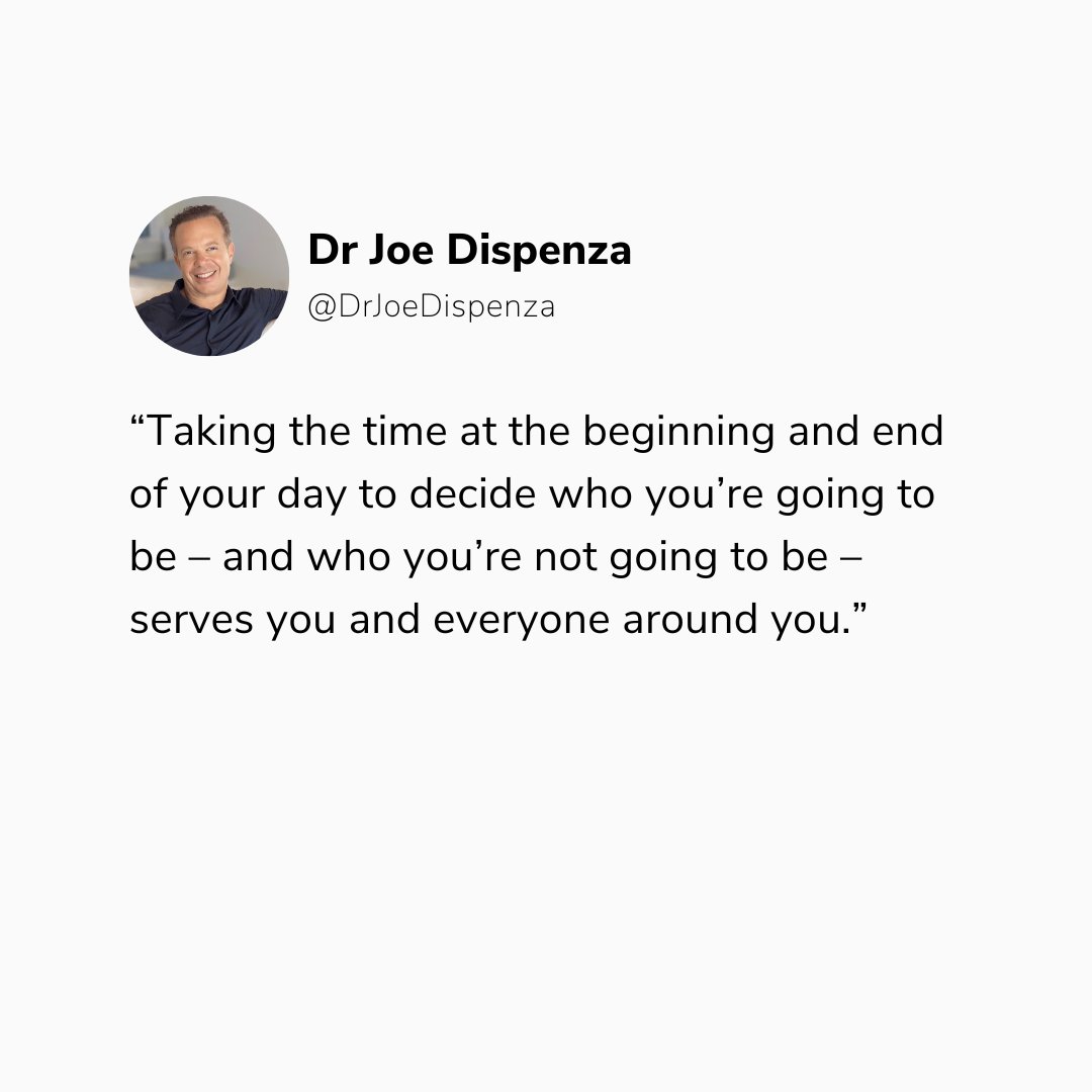 DrJoeDispenza's tweet photo. This week, we released Dr Joe's long-awaited Morning and Evening Meditations, Volume 2 – two brand-new, 30-minute meditations that can help you practice becoming more conscious in your day.

One day. One lifetime. 

https://t.co/9C8za9UfQV https://t.co/3MaR499wYf