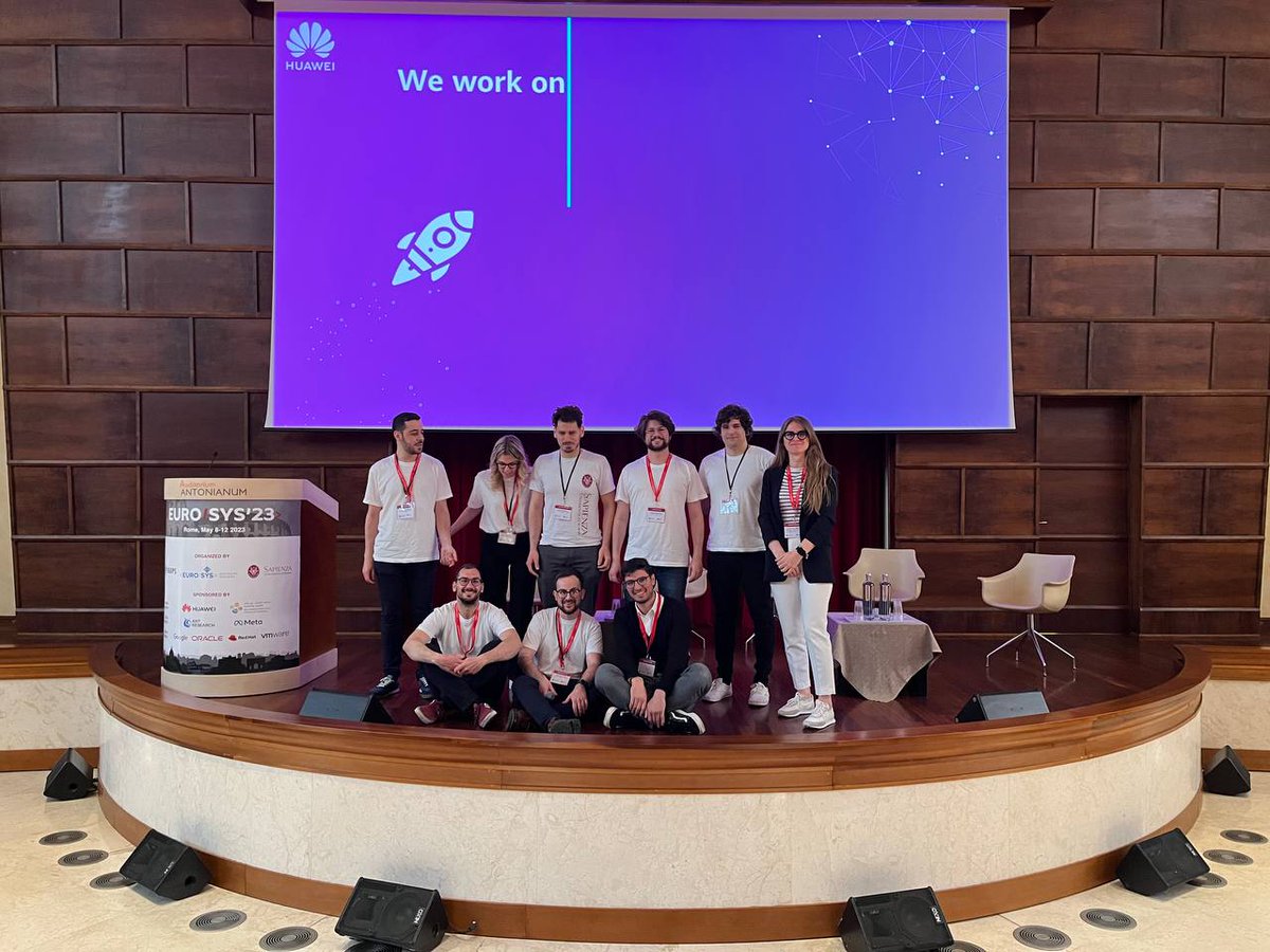 palma_ales's tweet photo. Just wrapped up an amazing experience as a student volunteer at @EuroSys_conf! Grateful for the occasion to learn from excellent speakers and contribute to a successful event. Thanks to the general chairs @Giusepp29824592 @lquerzoni for the opportunity! https://t.co/OFW0QL3Zi8
