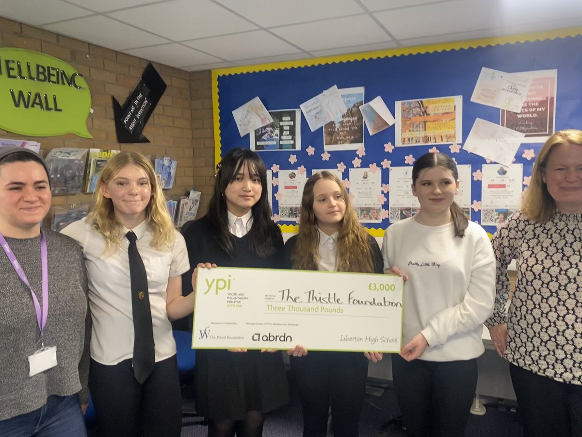 Well done to all our young people who took part in our <a href="/ypi_scotland/">YPI Scotland</a> final today. Incredible morning hearing from our superstars, you should all be very proud of your achievements. Congratulations to our winners @thistlecharity #ypi #teamlibby