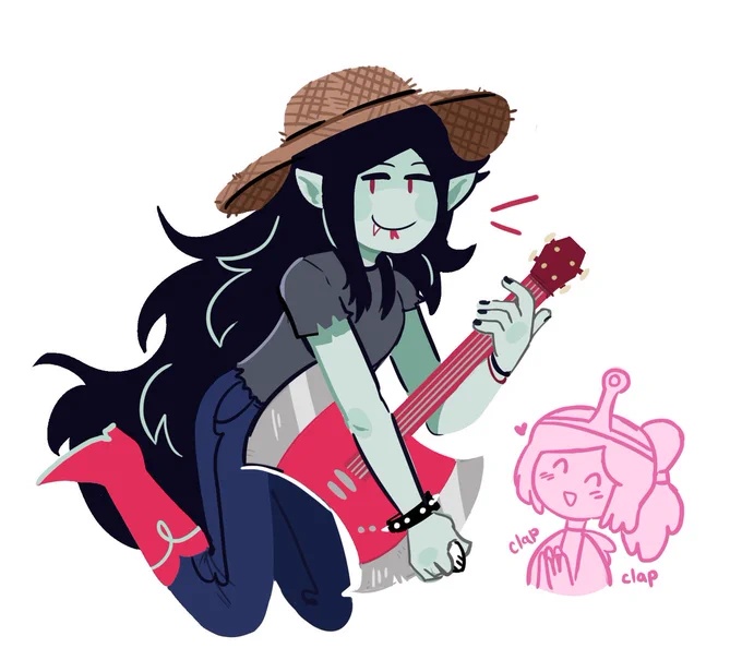 a quick marceline doodle  #adventuretime