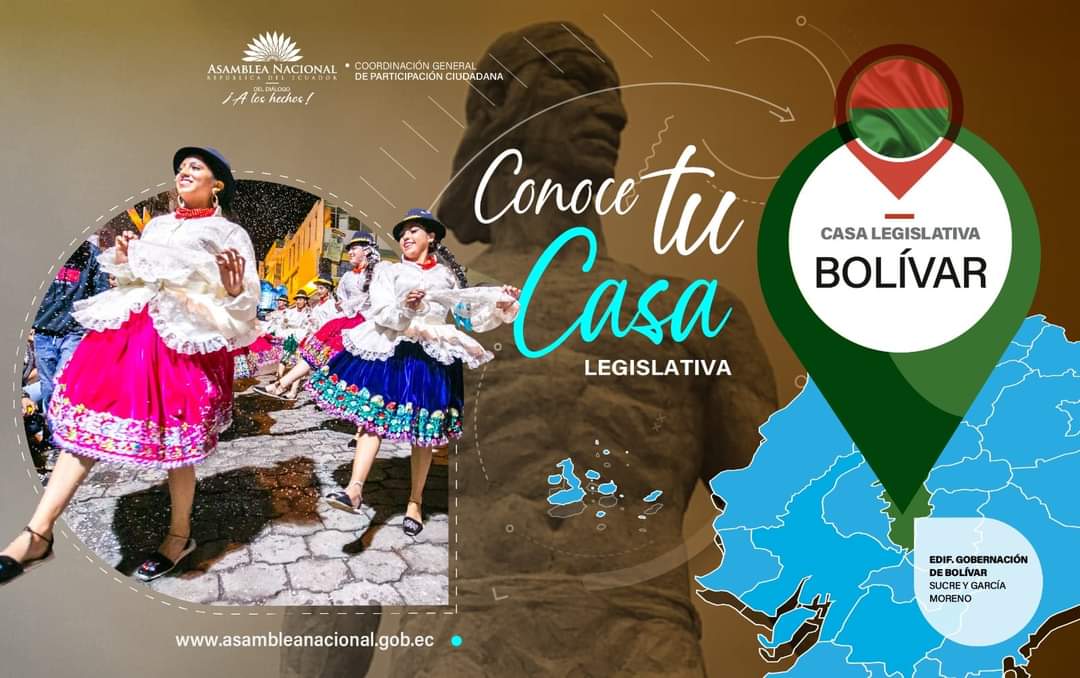 CANBolivar's tweet photo. En #Bolívar se encuentra un espacio de la @AsambleaEcuador, que sirve como nexo entre la ciudadanía y el Poder Legislativo. Somos #CasaLegislativaBolívar estamos ubicados en el Edif. Gobernación de Bolívar, calle Sucre y García Moreno.

 #AsambleaEnTerritorio https://t.co/e2Kj5Hkw3R