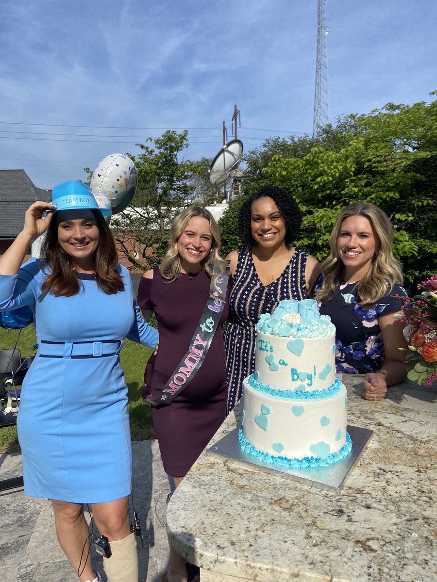 Had a surprise #babyshower for our fav mama-to-be <a href="/JennaPHL17/">Jenna Meissner</a> on the show today! It was fun celebrating her right before Mother’s Day! #babyboy #baby <a href="/phl17/">PHL17</a> <a href="/MonicaPHL17/">Monica Cryan</a> <a href="/KelseyPHL17/">Kelsey Fabian</a>