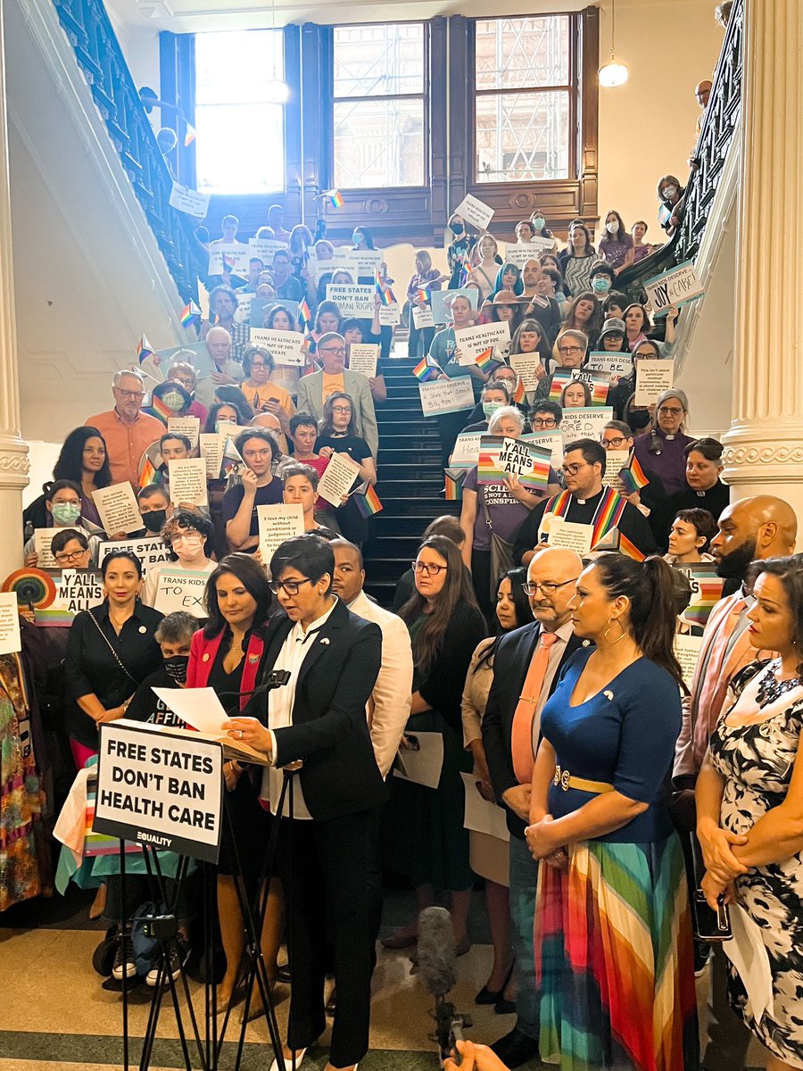 SB 14 will force lifelong Texas families to flee our state just to access best-practice medical care for their children. 

SB 14 is bad policy for Texas. #txlege