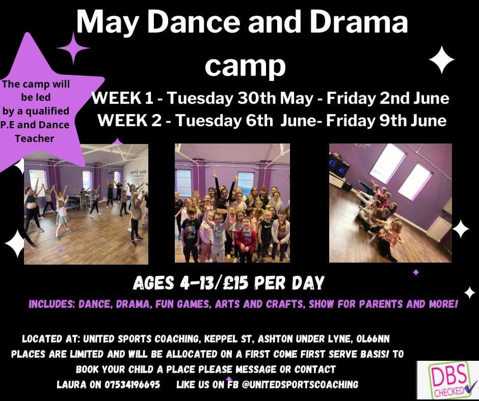 ⬇️May holiday camps with <a href="/usc_coaching/">United Sports Coaching</a>⬇️