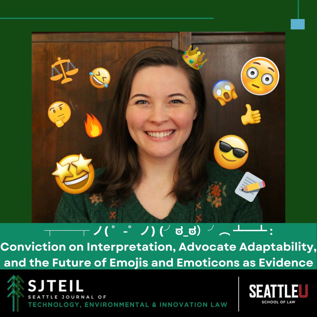 SU Journal of Tech, Environment, & Innovation Law tweet media