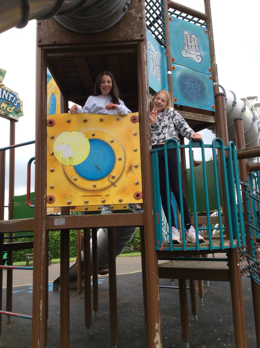 SchoolCranford's tweet photo. To celebrate the end of SAT's week. The Year 6 nipped over to Wickstead Park for some much needed relaxation and treats! https://t.co/a3KWYtTE7V