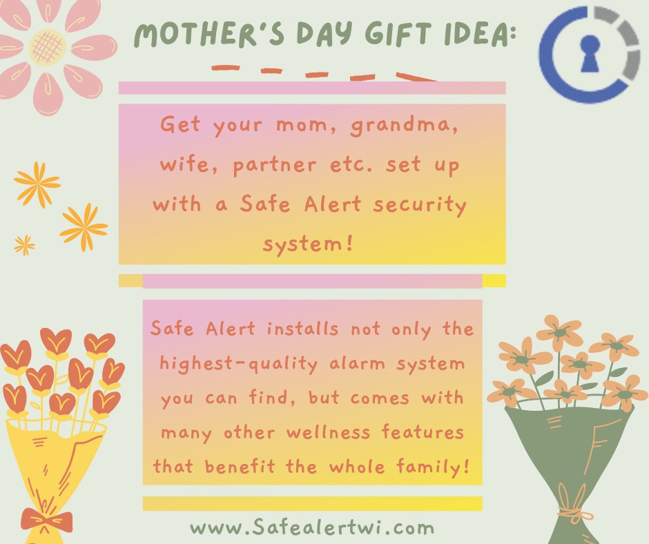 WisconsinSafe's tweet image. Who need some Mother's Day gift ideas? We got you!