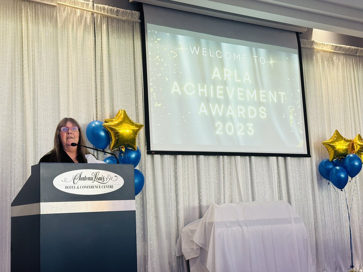 Donna our Executive Director kicking off our awards luncheon! 

#ARLA #yeg