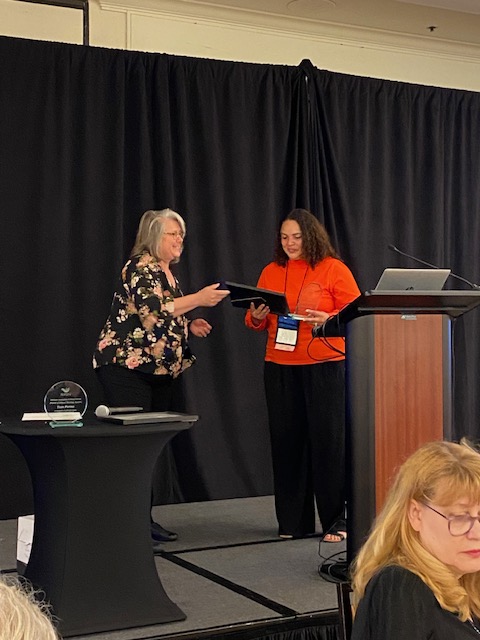 Congratulations to Vanessa Long, recipient of the 2023 Dorothy Christy award.
