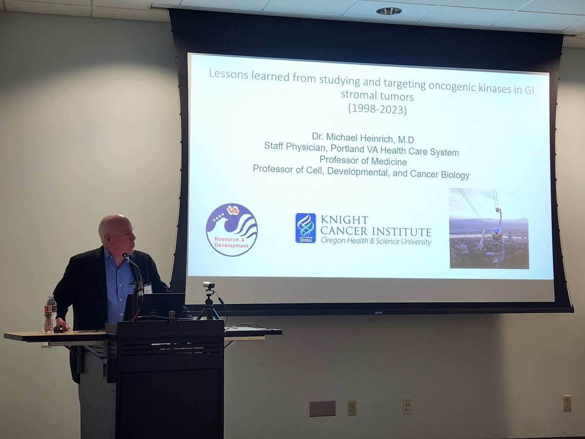 JeremyKratz's tweet image. Learning from legend Dr. Michael Heinrich on building precision strategies at GI Precision Oncology Summit. @utswcancer  #rarecancer #VHA #precisiononc