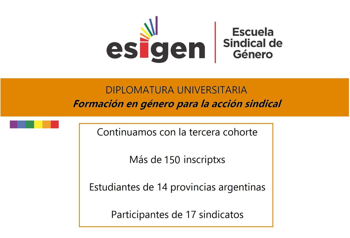Escuela Sindical de Género tweet media