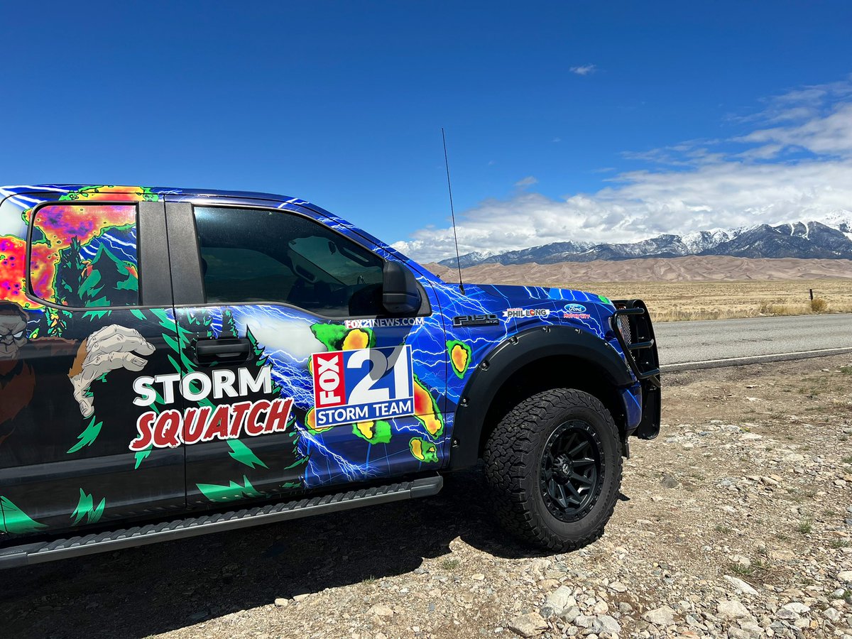 ashleynanfria's tweet photo. #SquatchOut! The @FOX21News Storm Squatch is spending the day at the Great Sand Dunes National Park. Story coming soon! 🏔️ https://t.co/WDn02NseSs