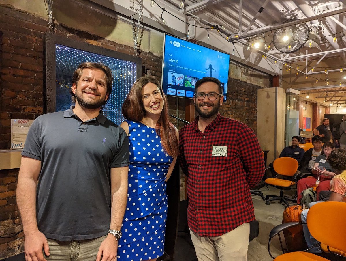 shehackspurple's tweet image. Last night I had the pleasure of speaking at the first-ever #owasp Victoria meetup! This is me, with chapter leaders Christophe David and Roberto Salago!! @wehackpurple and #WebSec proudly sponsored. @OWASPVictoria @LightOS