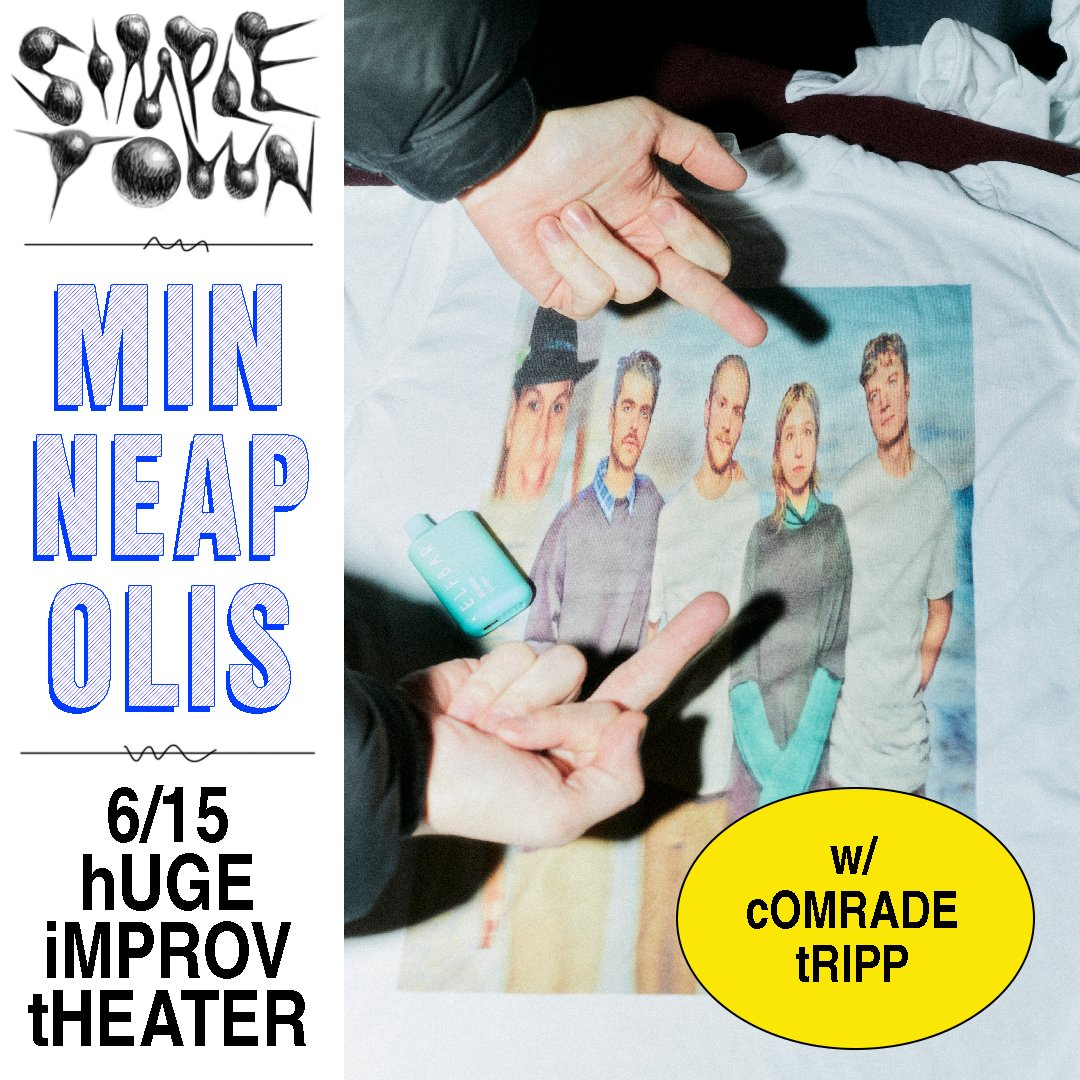 🅼🅸🅽🅽🅴🅰🅿🅾🅻🅸🆂
Thursday, June 15th
@ HUGE Improv Theater (<a href="/hugetheater/">HUGE Theater</a>) 
w/ <a href="/ComradeTripp/">Comrade Tripp</a>